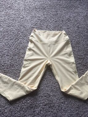 Peloton Yellow High-Waist Leggings